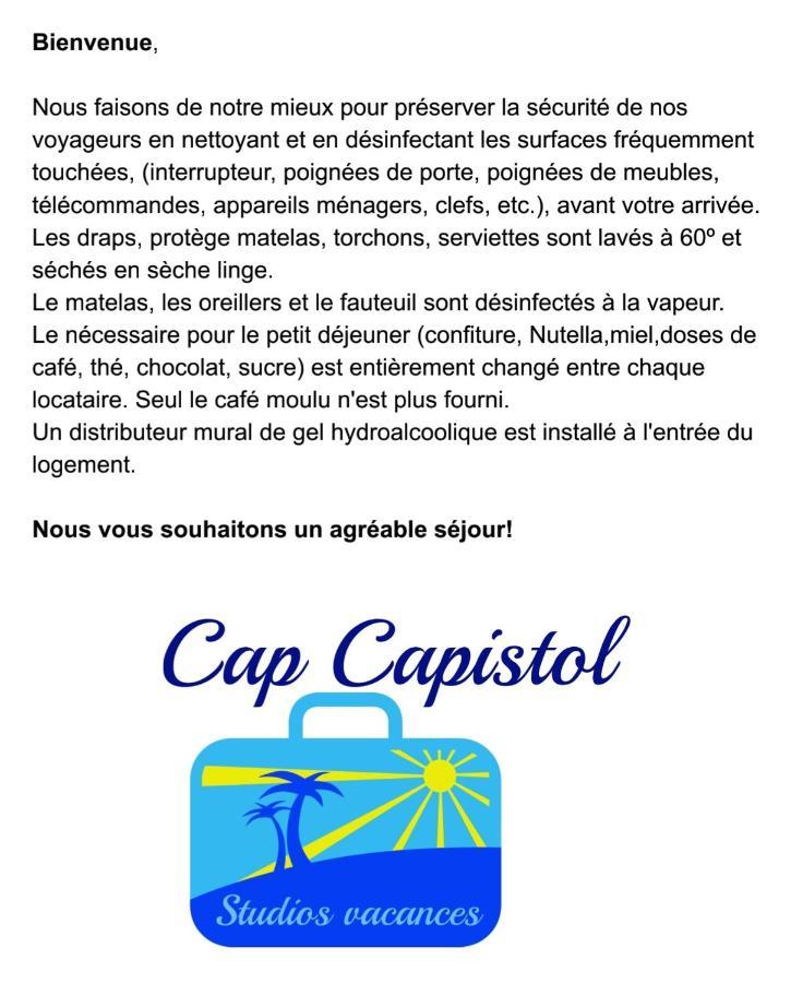 Cap Capistol Studio le Cap d'Agde vue port Extérieur photo